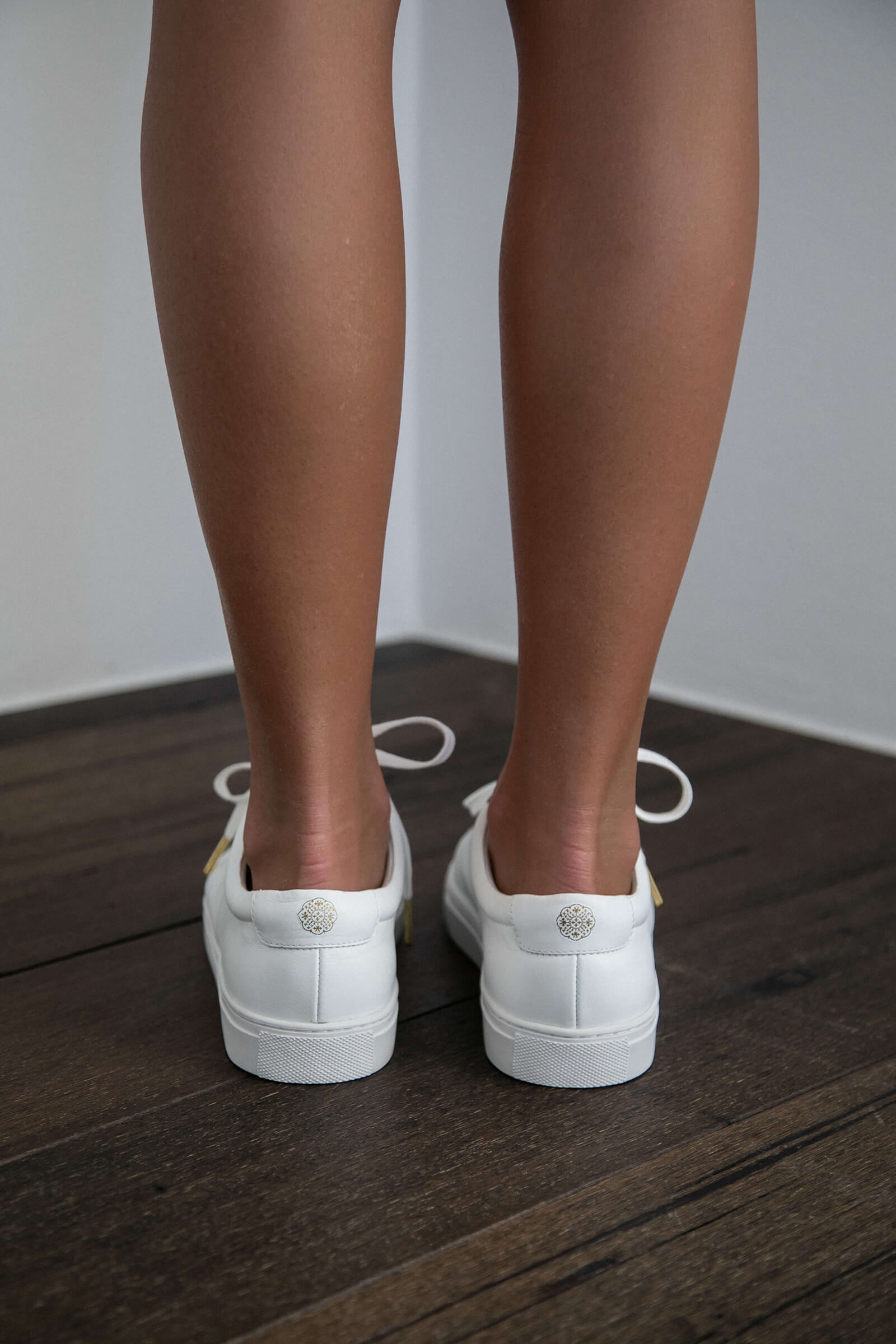 Essential White Leather Sneaker Bridal Shoes Grace Essential White Leather Sneaker Bridal Shoes Grace