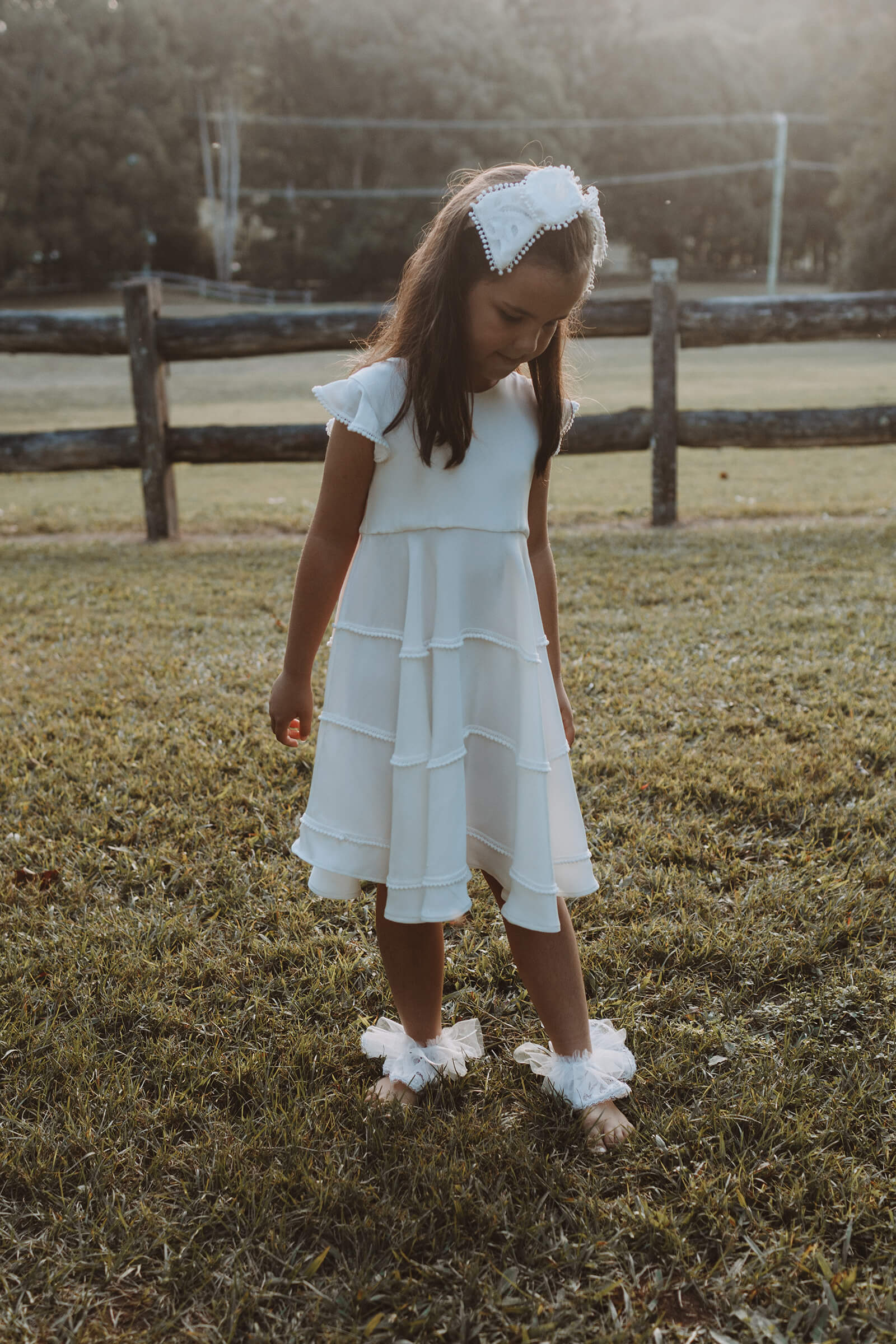 Mini Twirl Anklets Flower Girl Accessories Grace Loves Lace