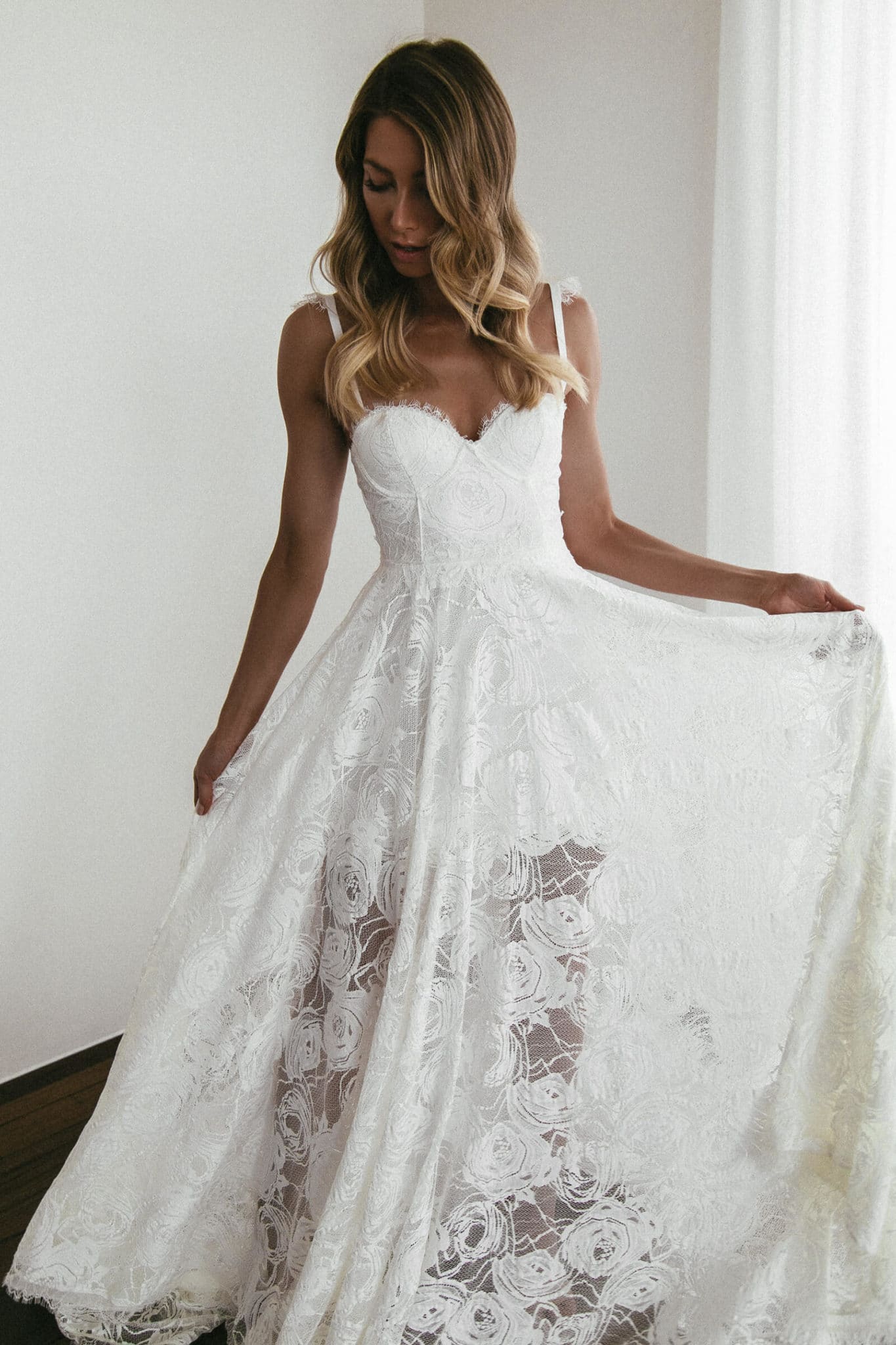 lace wedding dress online